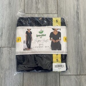 Honeydew Intimates Black 2PC Lounge Set